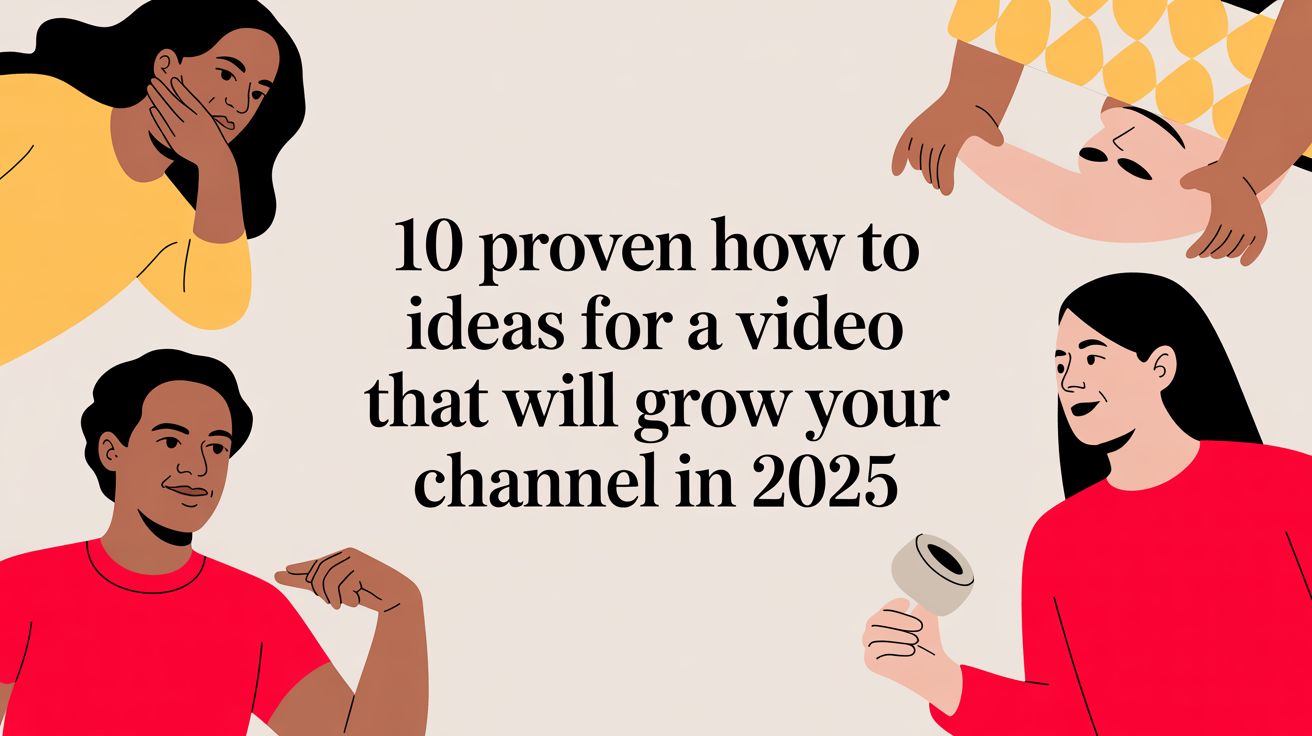 10 Proven How To Ideas For a Video That Will Grow Your Channel in 2025
