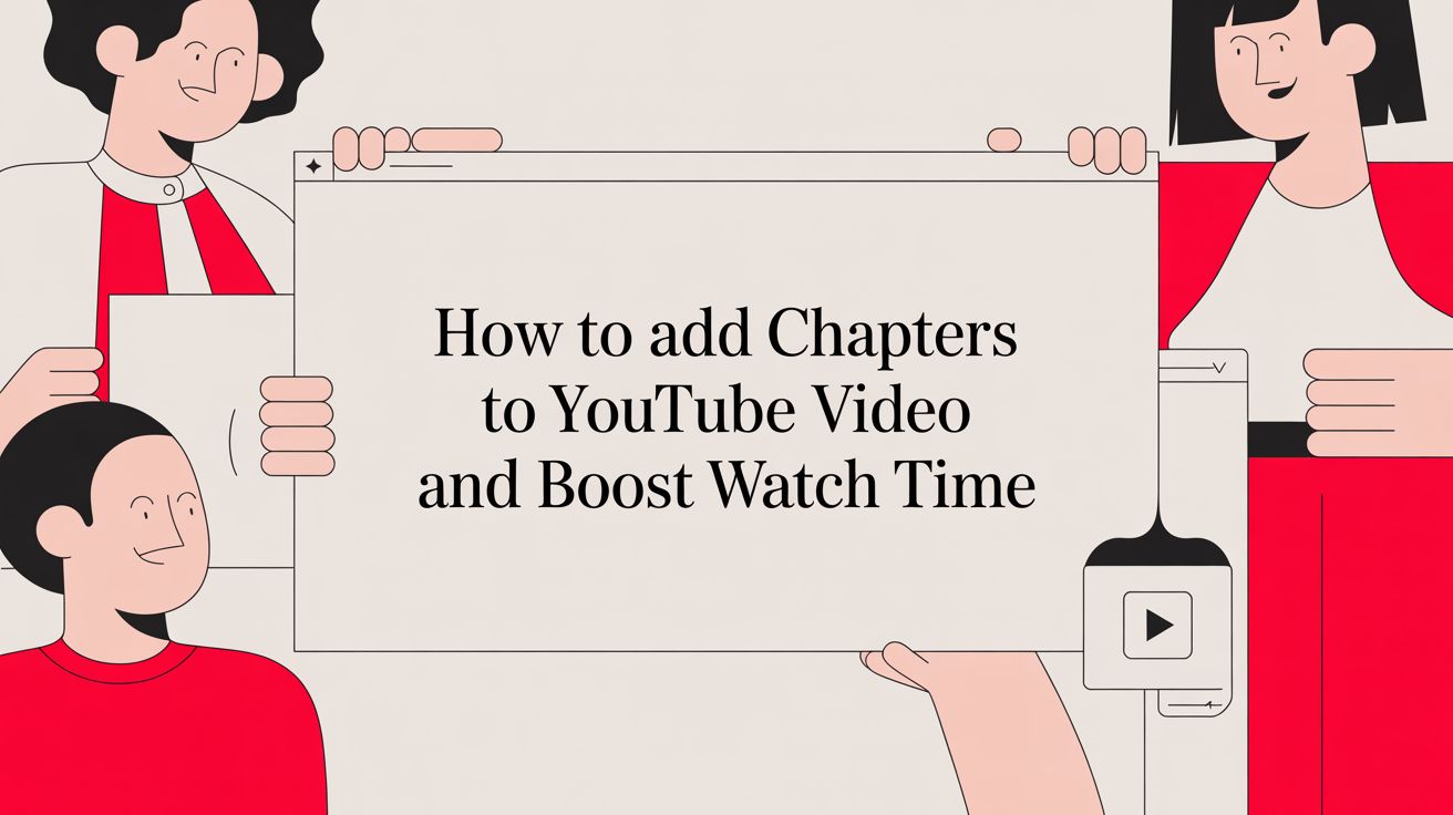 How to Add Chapters to YouTube Video and Boost Watch Time