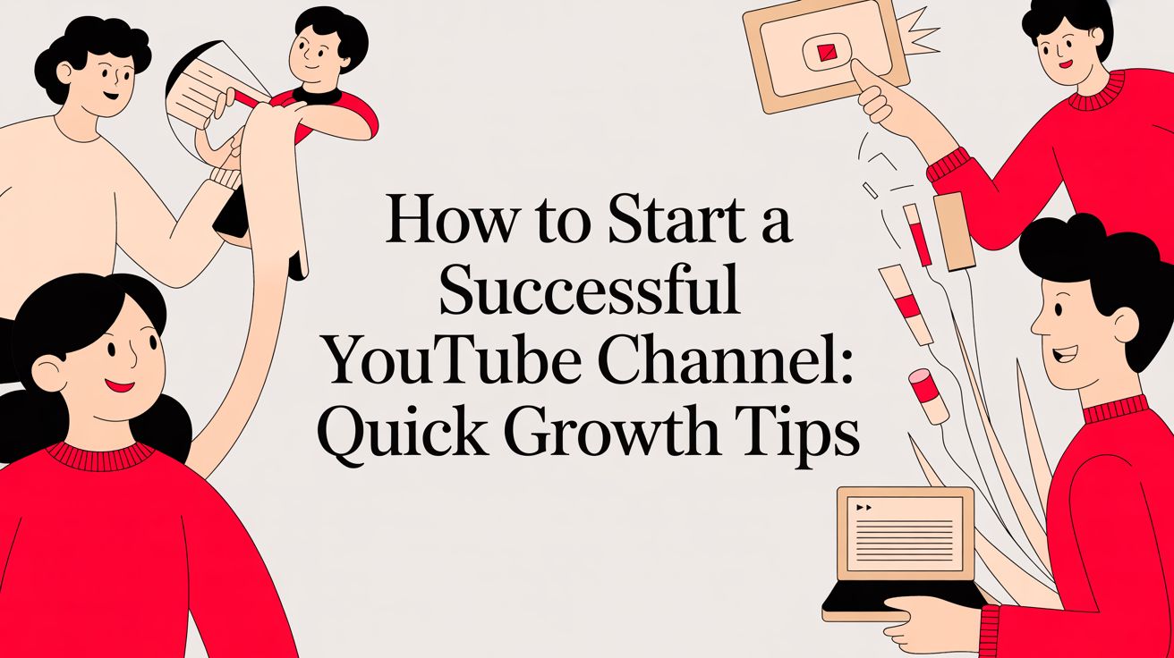How to Start a Successful youtube channel: Quick Growth Tips