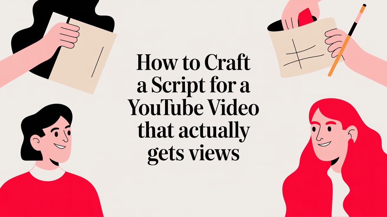 How to craft a script for a youtube video that actually gets views