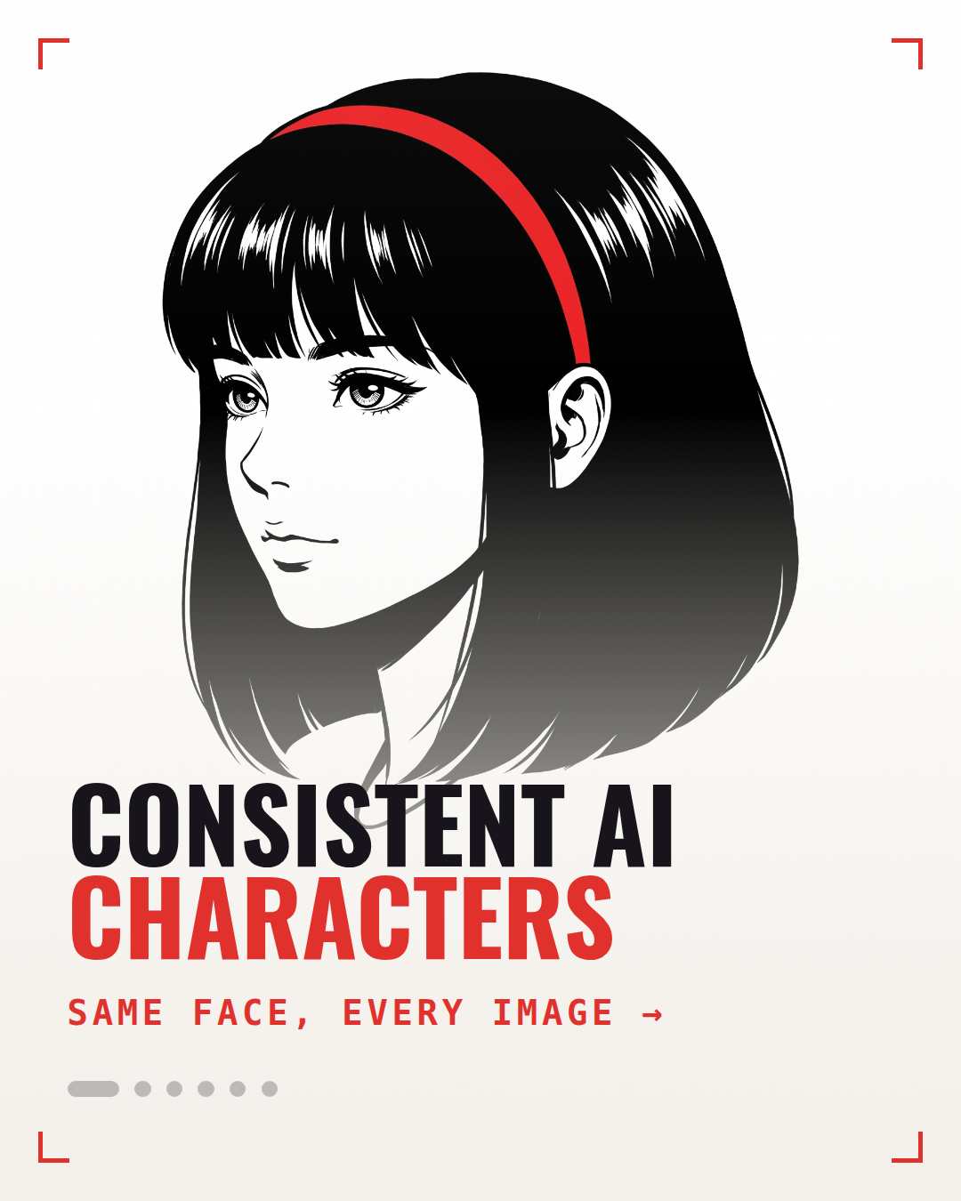 Manga character cover