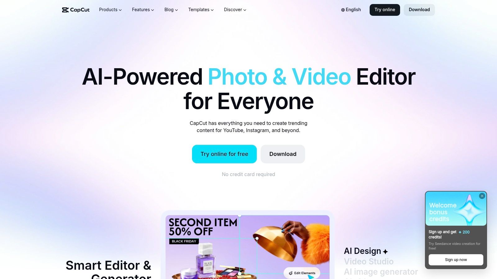 CapCut Standard and Pro